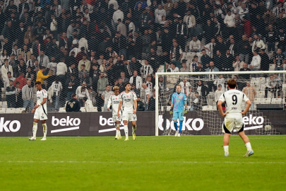 Beşiktaş evinde ilk yenilgisini aldı