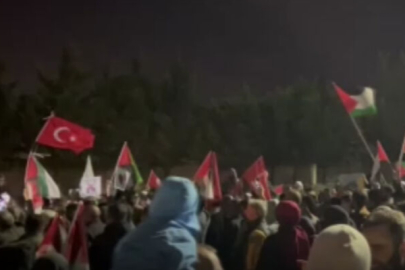 İstanbul'da İsrail protestosu: Liman yolunu kapattılar!