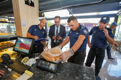 Gaziemir'de fırın denetimleri hız kesmeden devam ediyor