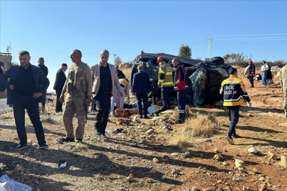 Mardin'de feci kaza: 4 kişi hayatını kaybetti, 4 kişi yaralandı