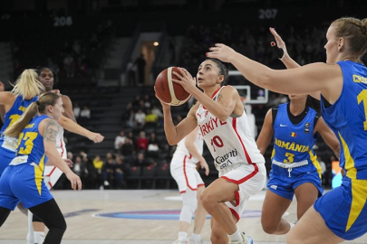 A Milli Kadın Basketbol Takımı, Romanya'yı farklı yendi!