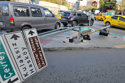 İstanbul’da faciaya ramak kala: Açık unutulan vinç elektrik tellerini kopardı