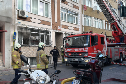 İstanbul’da korku dolu anlar: 5 kişi yangında mahsur kaldı