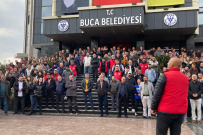 Buca Belediyesi’nde grev 2’nci gününde devam ediyor