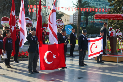 Kuzey Kıbrıs Türk Cumhuriyeti'nin kuruluşunun 41. Yılı İzmir’de törenle kutlandı