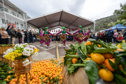 Gümüldür'de 2 gün sürecek Mandalina Festivali başladı