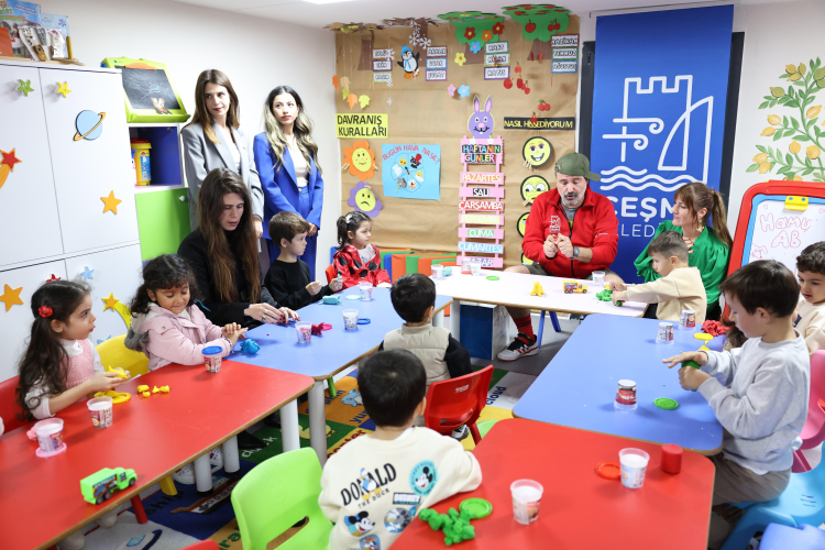 Yuvamız Çeşme’nin ilk merkezi Reisdere’de kapılarını açtı