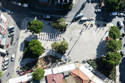 Abdullah Arda Meydanı’ndaki yenileme çalışmaları tamam