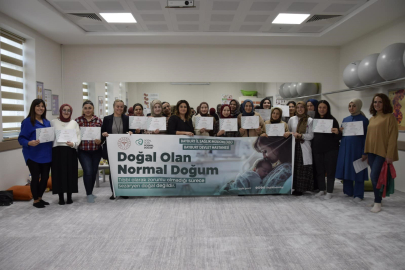 Normal doğum eylem planı eğitimi düzenlendi