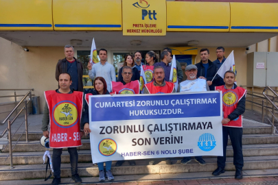 PTT çalışanlarından ‘cumartesi’ tepkisi: Mobbige dönüştü!