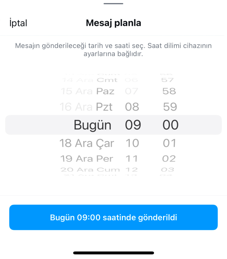 INSTAGRAM’DA MESAJ PLANLAMA NASIL YAPILIR