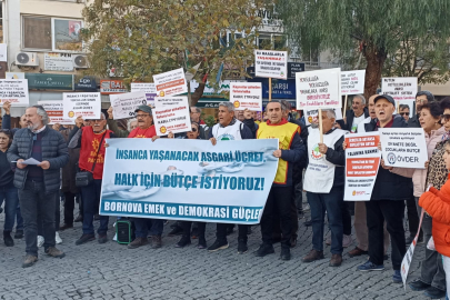 Bornova Emek ve Demokrasi Güçleri’nden 5 maddelik talep nildirgesi