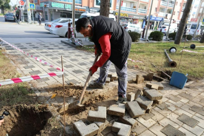 Menderes’te elektrik mesaisi: Tesisatlar yenileniyor!