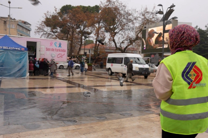 Sındırgı’da Mobil Sağlık Tırı ile kadınlara kanser taraması