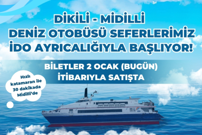 Başkan Kırgöz’ün girişimleri karşılık buldu: Dikili – Midilli seferleri 16 Mayıs’ta başlıyor