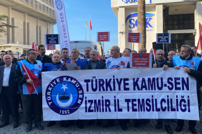 Türkiye Kamu-Sen İzmir İl Temsilciliği’nden zam tepkisi