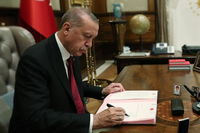 Resmi Gazete’de yayımlandı: Cumhurbaşkanı Erdoğan’dan gece yarısı atama kararı