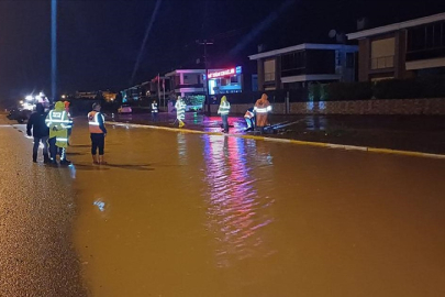 Balıkesir-Çanakkale kara yolu kısmen kapandı