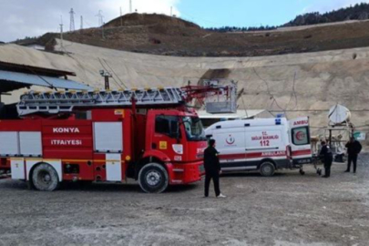 Tünel inşaatında feci kaza: Devrilen vagonun altına can verdi