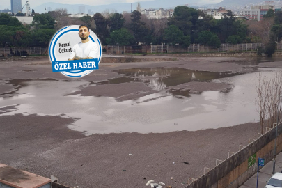 İzmir’in yeni ‘mini  göleti’ yükseliyor